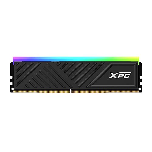 XPG SPECTRIX D35G RGB DDR4 3200MHz CL16 16GB (2x8GB) PC4-25600 RAM 288-Pins UDIMM Desktop Memory Kit Black Heatsink(AX4U32008G16A-DTBKD35G)