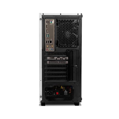 YEYIAN SAI X11 Gaming PC Desktop Computer, Intel i5-11400F 6-Core 2.6GHz, GeForce GTX 1650 4GB GDDR6, 500GB NVMe SSD, 8GB DDR4 3200MHz, 3 ARGB Fans, Windows 11 Home 64-bit, WiFi 5, BT 5.0, 650W PSU