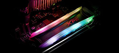 XPG S40G 2TB RGB 3D NAND PCIe Gen3x4 NVMe 1.3 M.2 2280 Internal SSD (AS40G-2TT-C)