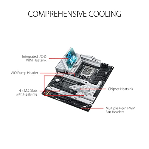 Asus Strix STRIX Z790-A GAMING WIFI D4 Gaming Desktop Motherboard - Intel Z790 Chipset - Socket LGA-1700 - ATX