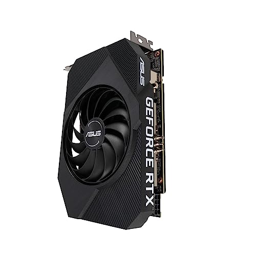 ASUS Phoenix NVIDIA GeForce RTX 3050 Gaming Graphics Card - PCIe 4.0, 8GB GDDR6 Memory, HDMI 2.1, DisplayPort 1.4a, Axial-tech Fan Design, Protective Backplate, Dual Ball Fan Bearings, Auto-Extreme