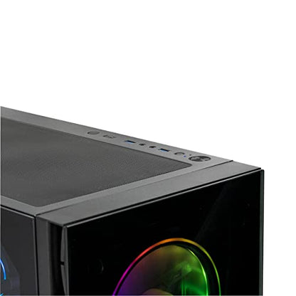 YEYIAN Yari X13 Gaming PC Intel Core i7 13700KF 5.40 GHz, Geforce RTX 3070 Ti Desktop Computer, 32GB DDR5 5200Mhz, 1TB SSD + 2TB HDD, 850W Gold PSU Liquid Cooler, Z790 Chipset VR Ready PC, Win 11 Home