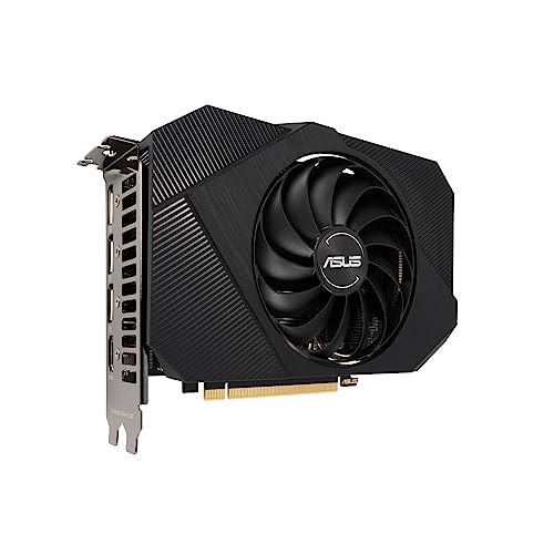 ASUS Phoenix NVIDIA GeForce RTX 3050 Gaming Graphics Card - PCIe 4.0, 8GB GDDR6 Memory, HDMI 2.1, DisplayPort 1.4a, Axial-tech Fan Design, Protective Backplate, Dual Ball Fan Bearings, Auto-Extreme