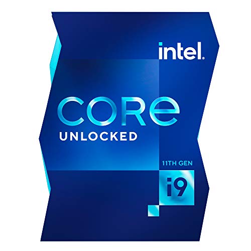 Intel Core i9-11900K Desktop Processor 8 Cores up to 5.3 GHz Unlocked LGA1200 (Intel 500 Series & Select 400 Series Chipset) 125W