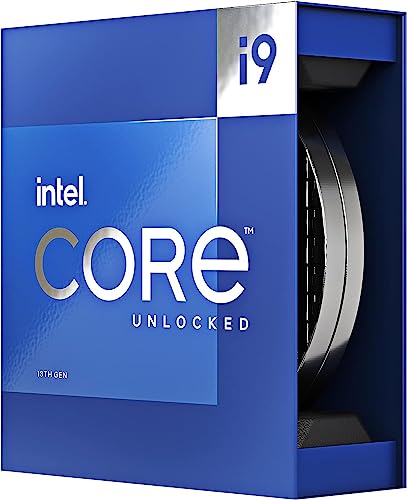 Intel Core i9-13900K Gaming Desktop Processor 24 cores (8 P-cores + 16 E-cores) with Integrated Graphics - Unlocked