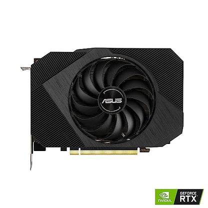 ASUS Phoenix NVIDIA GeForce RTX 3050 Gaming Graphics Card - PCIe 4.0, 8GB GDDR6 Memory, HDMI 2.1, DisplayPort 1.4a, Axial-tech Fan Design, Protective Backplate, Dual Ball Fan Bearings, Auto-Extreme