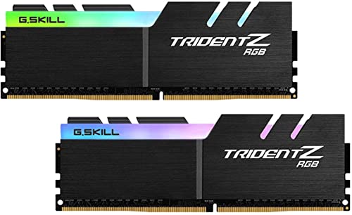 G.SKILL Trident Z RGB Series (Intel XMP) DDR4 RAM 32GB (2x16GB) 4000MT/s CL18-22-22-42 1.40V Desktop Computer Memory UDIMM (F4-4000C18D-32GTZR)