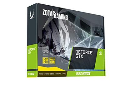 ZOTAC GeForce GTX 1660 Super 6GB GDDR6 192-bit Gaming Graphics Card, Super Compact, ZT-T16620F-10L