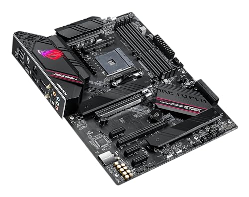 Asus ROG Strix B550-F Gaming WiFi II AMD AM4 (3rd Gen Ryzen) ATX Motherboard (PCIe 4.0,WiFi 6E, 2.5Gb LAN, BIOS Flashback, HDMI 2.1, Addressable Gen 2 RGB Header and Aura Sync)