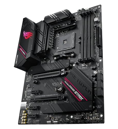 Asus ROG Strix B550-F Gaming WiFi II AMD AM4 (3rd Gen Ryzen) ATX Motherboard (PCIe 4.0,WiFi 6E, 2.5Gb LAN, BIOS Flashback, HDMI 2.1, Addressable Gen 2 RGB Header and Aura Sync)